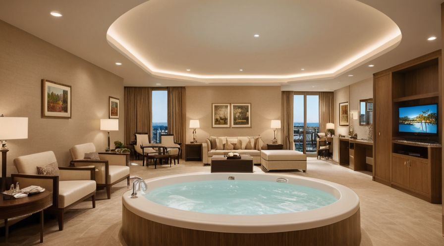 Die besten Hotelzimmer mit Whirlpool